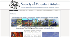 Desktop Screenshot of mountainartists.org